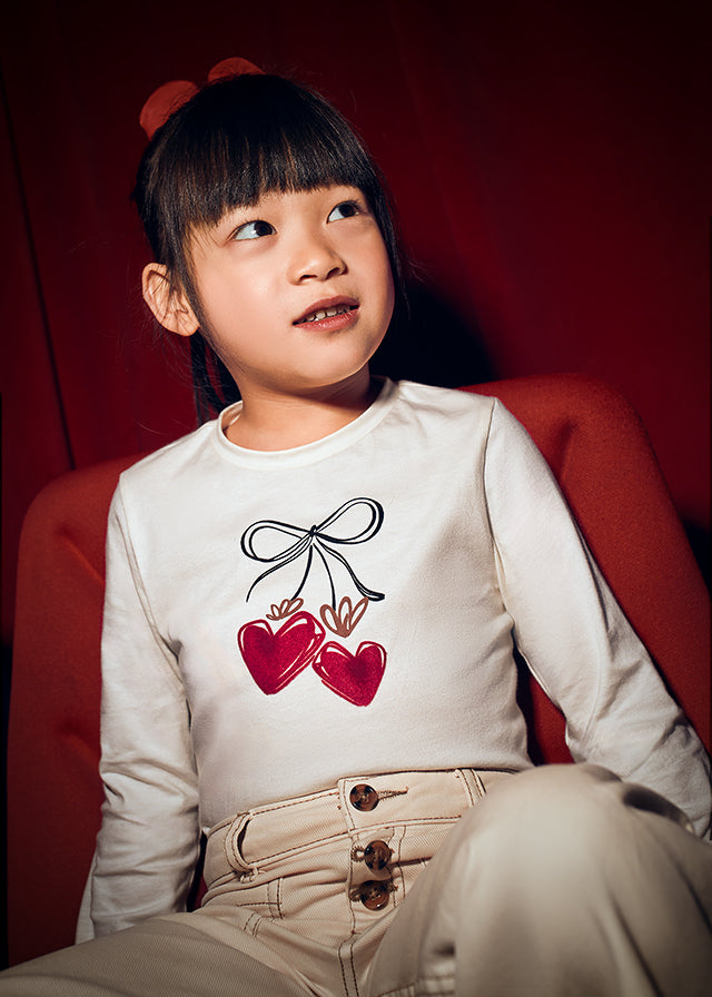 Maglietta elastico bambina Mayoral