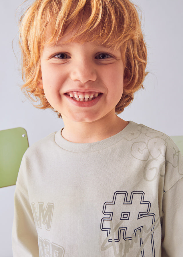 Maglietta serigrafia bambino Mayoral