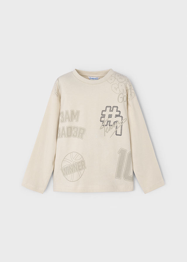 Maglietta serigrafia bambino Mayoral