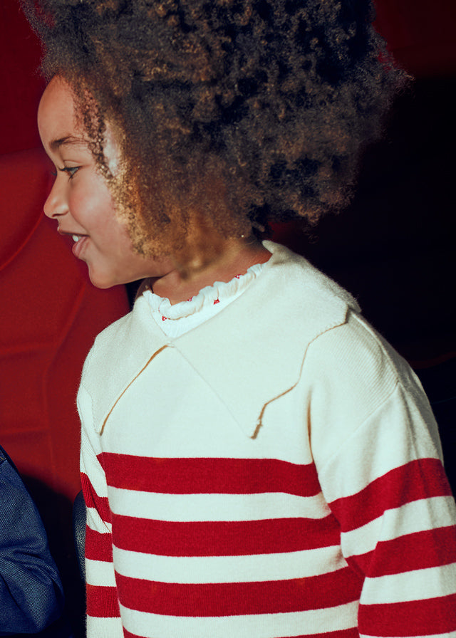 Maglione righe bambina Mayoral