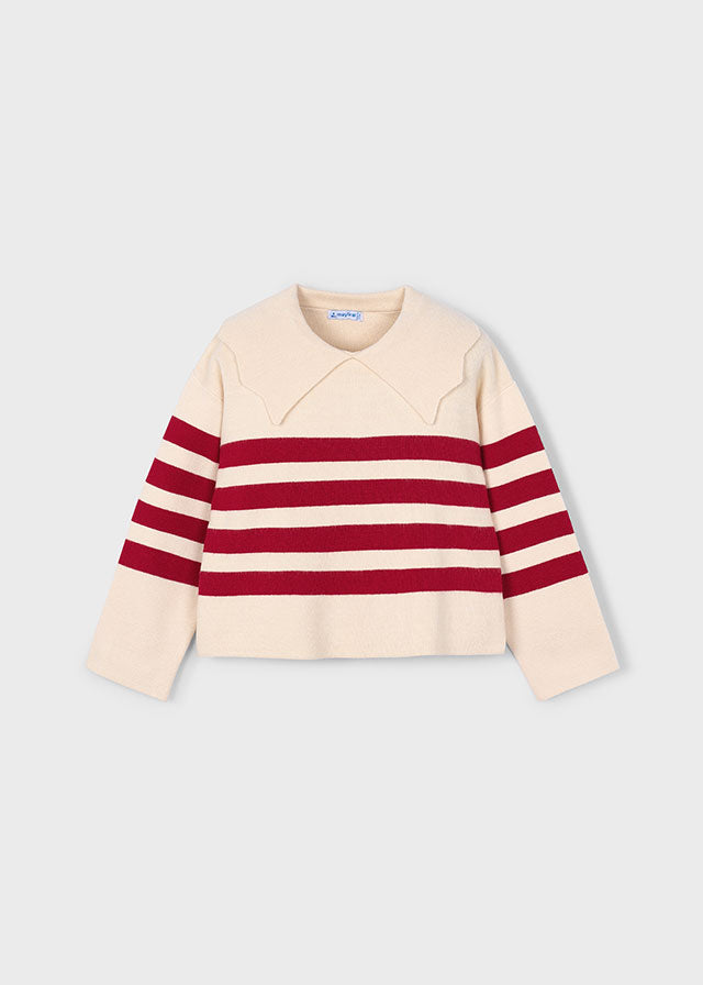 Maglione righe bambina Mayoral