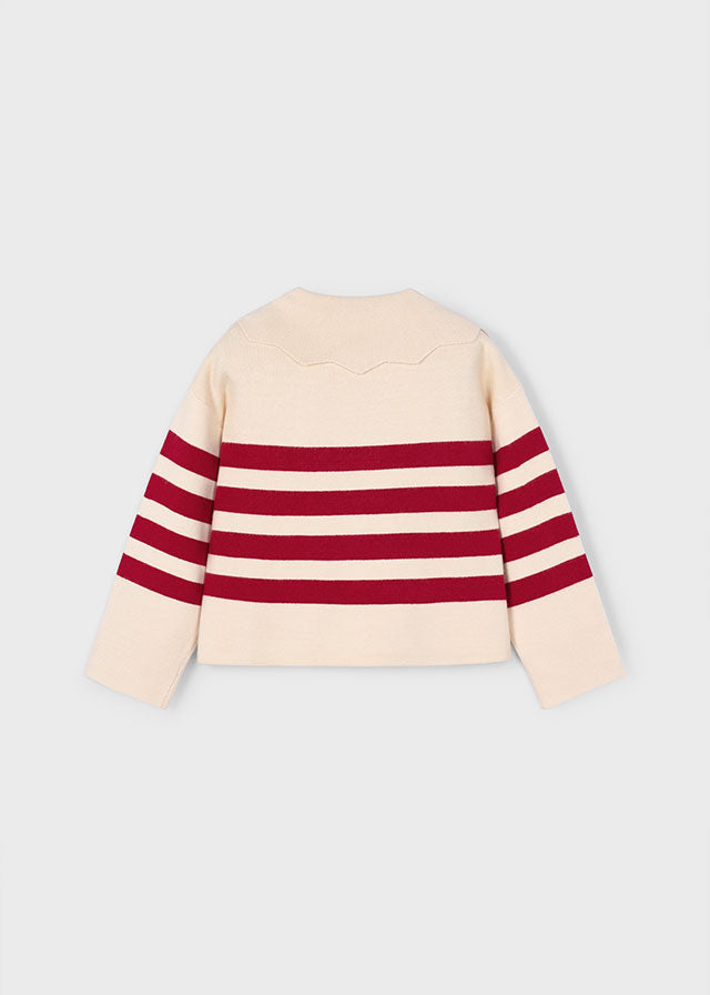 Maglione righe bambina Mayoral