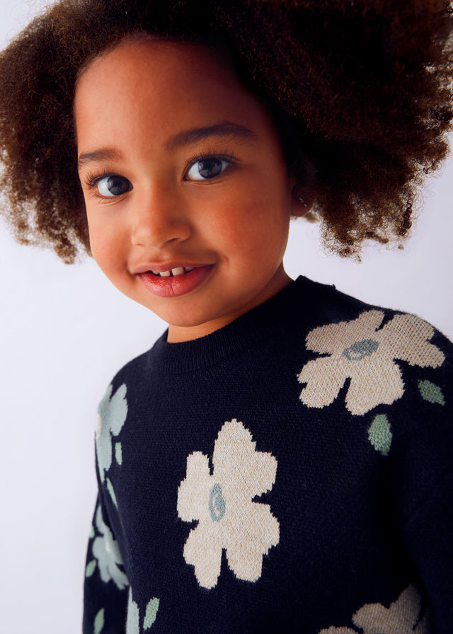 Maglione jacquard bambina Mayoral