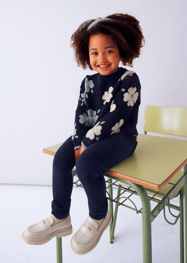 Maglione jacquard bambina Mayoral