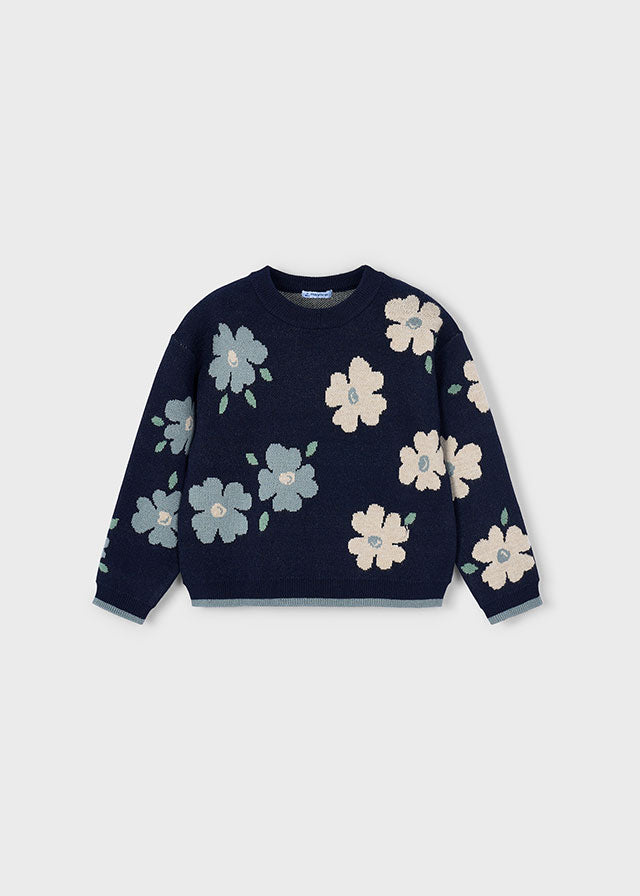 Maglione jacquard bambina Mayoral