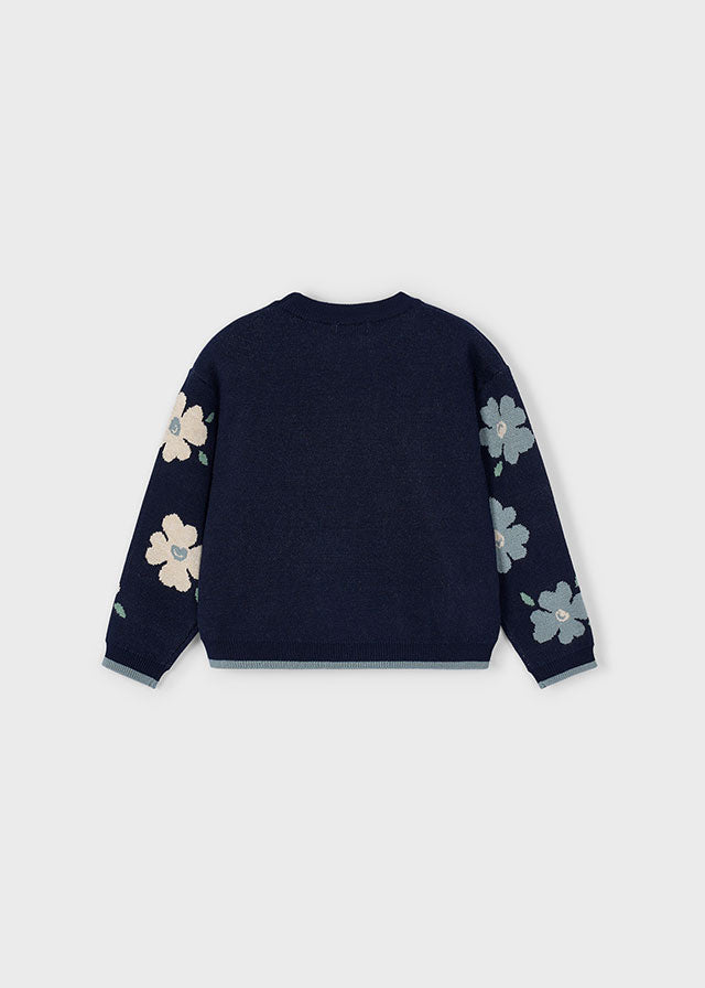 Maglione jacquard bambina Mayoral