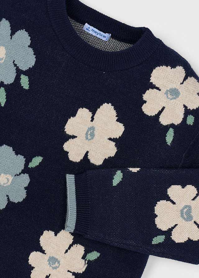 Maglione jacquard bambina Mayoral