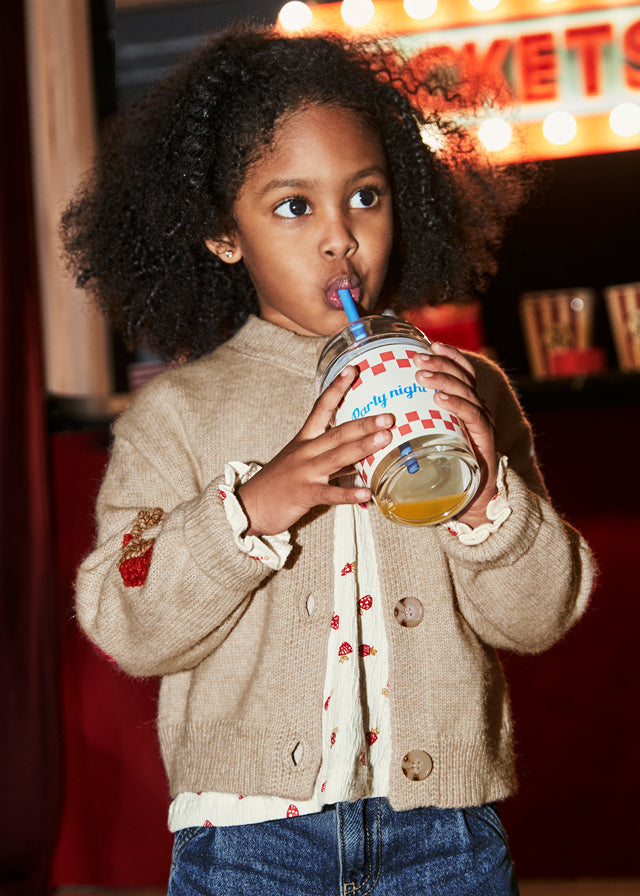Cardigan in maglia bambina Mayoral
