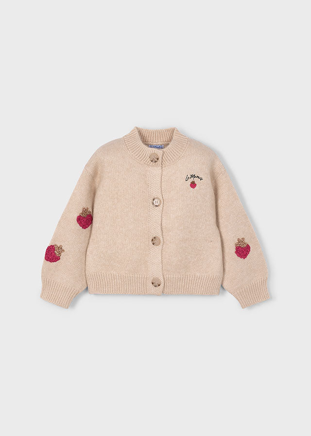 Cardigan in maglia bambina Mayoral