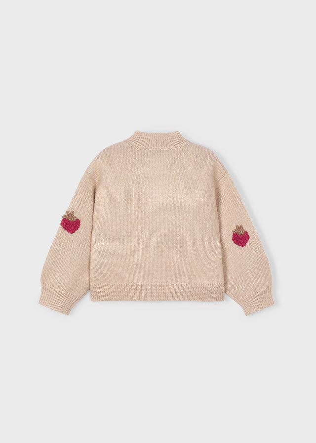 Cardigan in maglia bambina Mayoral