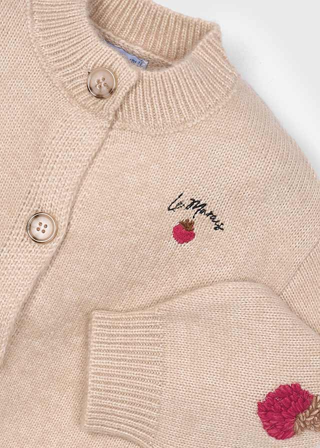 Cardigan in maglia bambina Mayoral