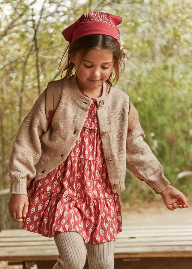 Cardigan in maglia bambina Mayoral