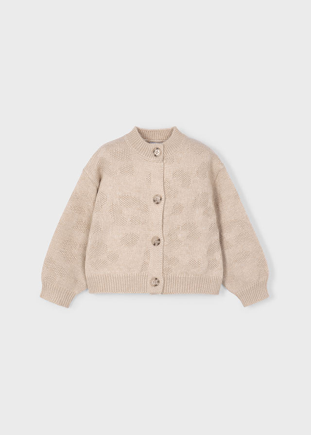 Cardigan in maglia bambina Mayoral