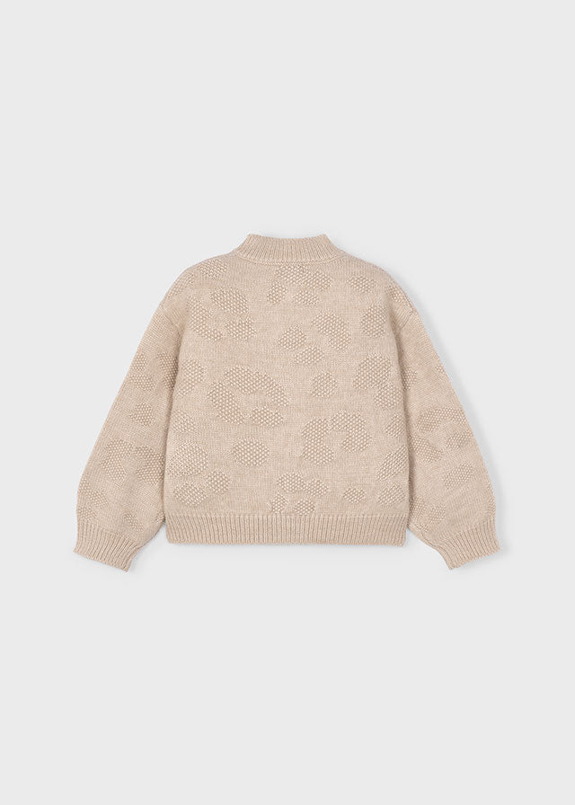 Cardigan in maglia bambina Mayoral