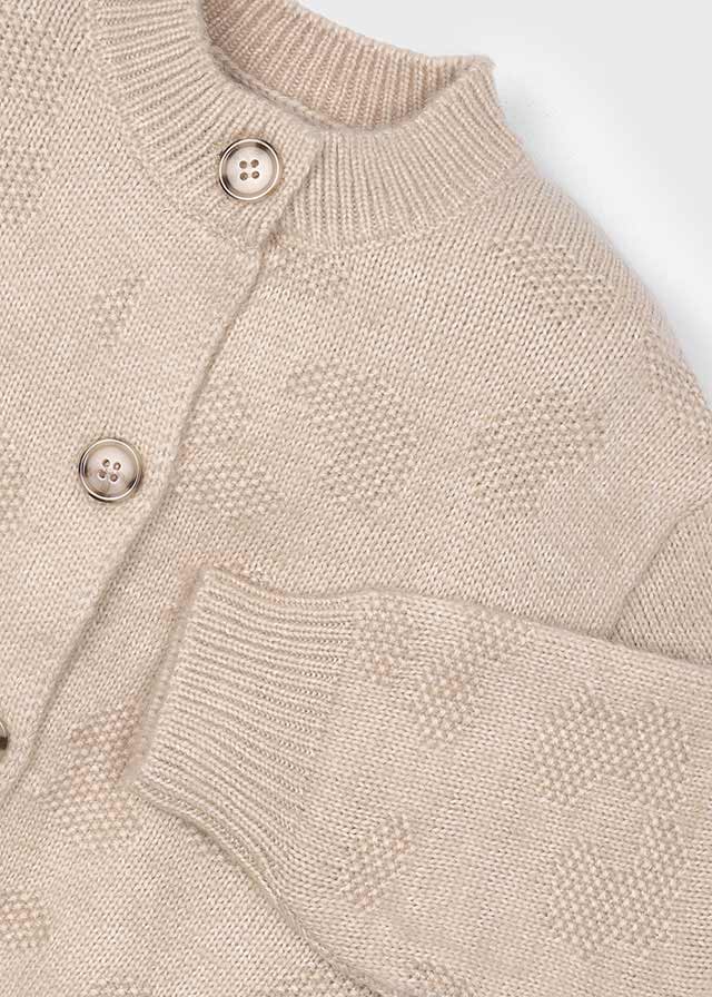 Cardigan in maglia bambina Mayoral