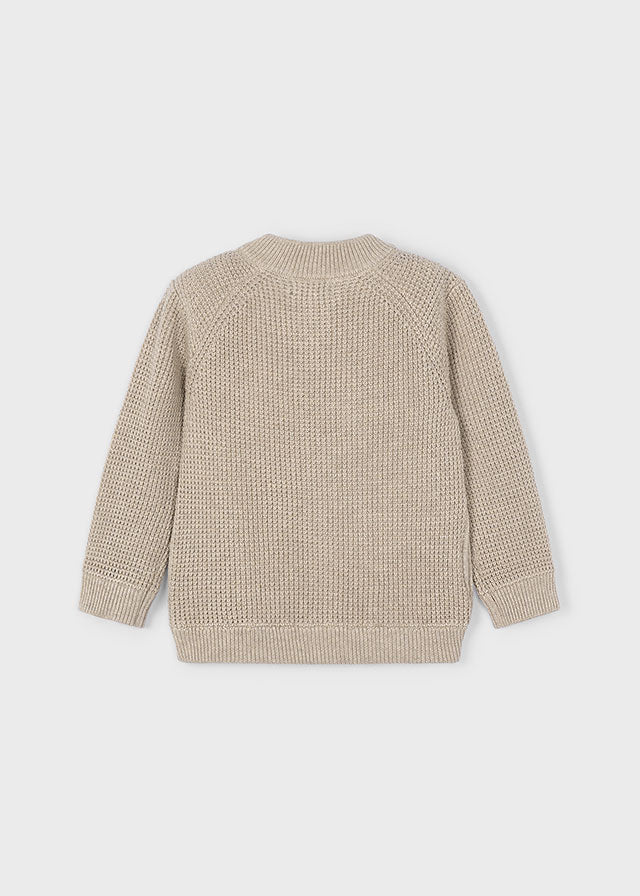 Cardigan in maglia con zip bambino  Mayoral