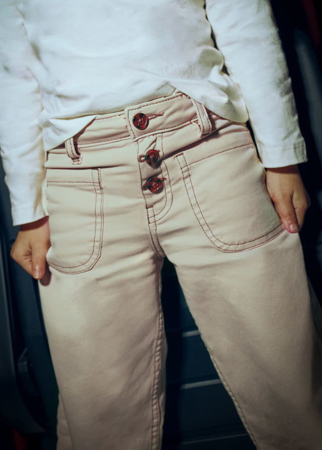 Pantalone twill bambina Mayoral