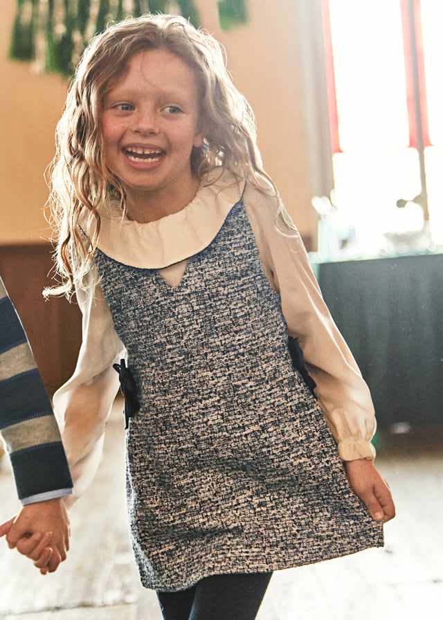 Vestito scamiciato bambina Mayoral