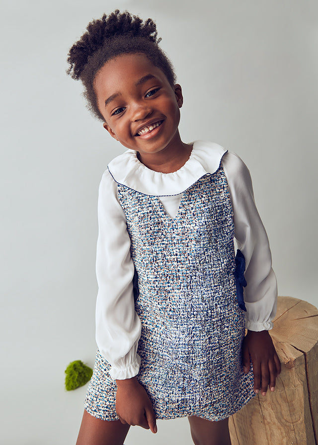 Vestito scamiciato bambina Mayoral