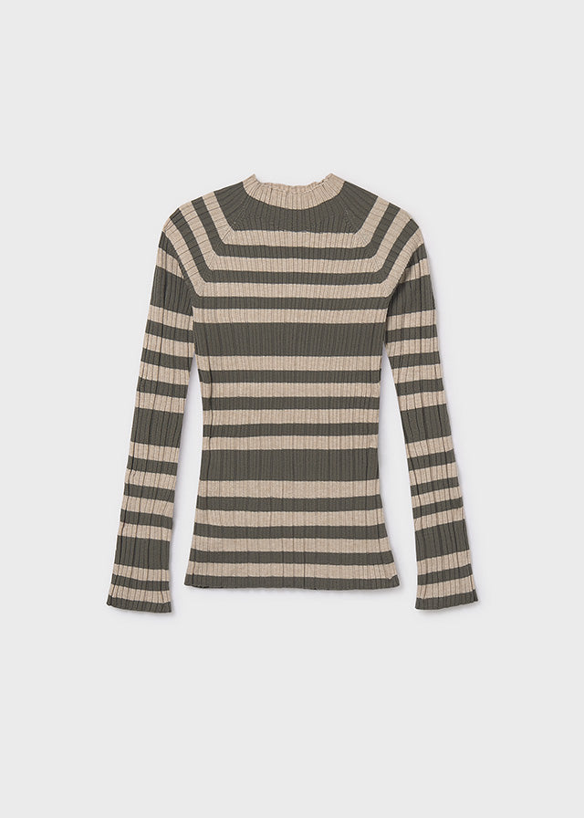 Maglietta lupetto tricot ragazza Mayoral