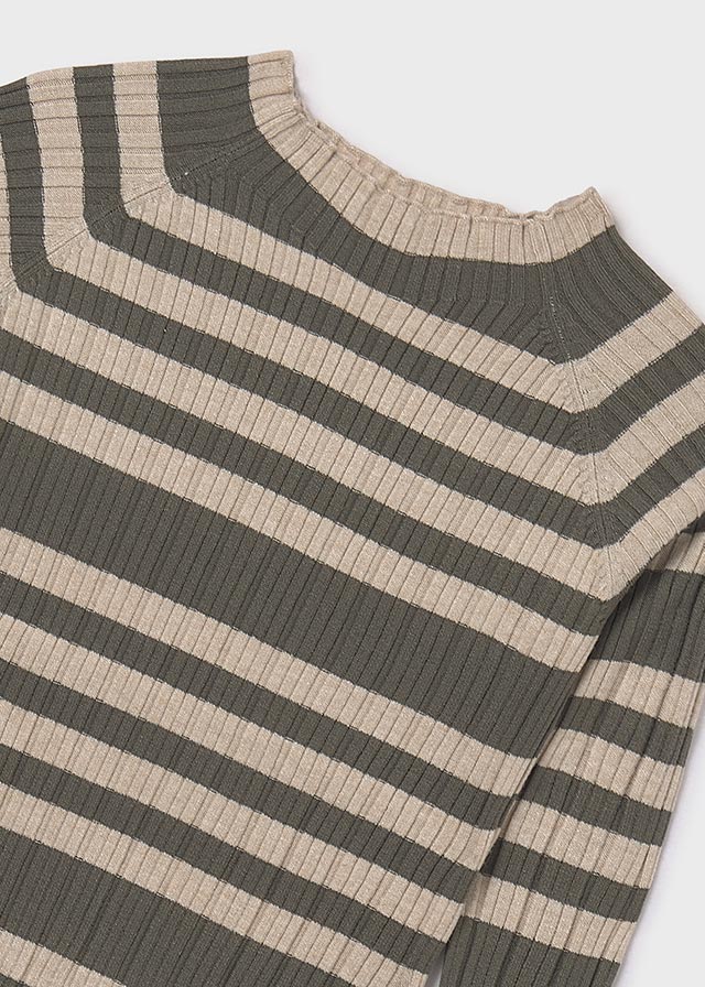 Maglietta lupetto tricot ragazza Mayoral