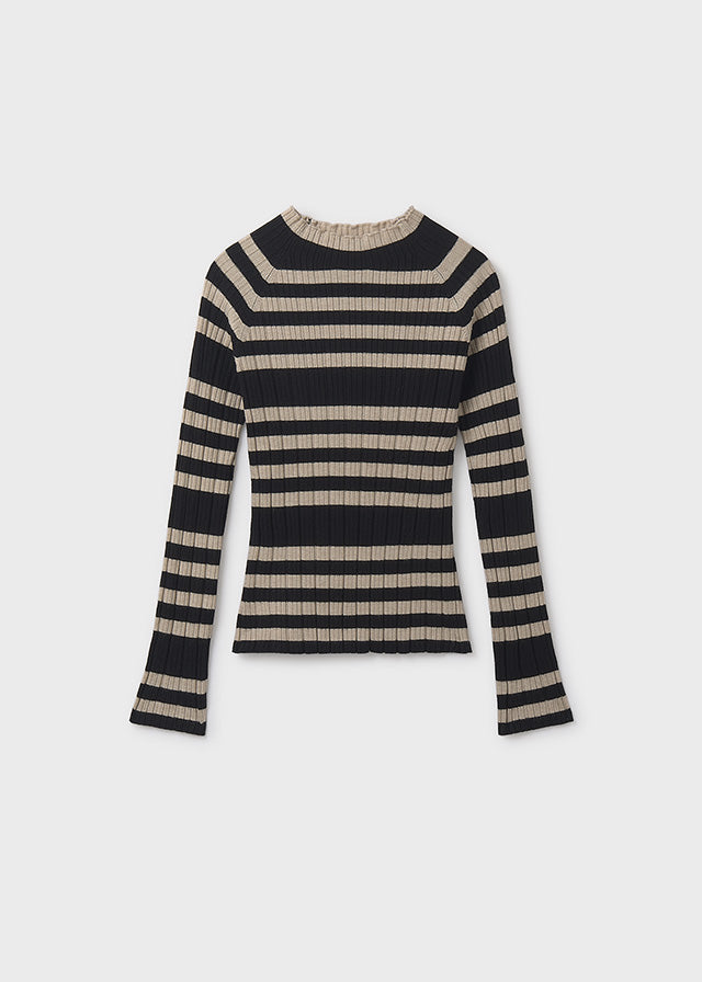 Maglietta lupetto tricot ragazza Mayoral