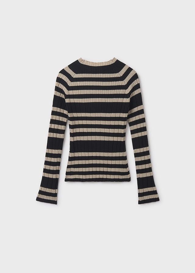 Maglietta lupetto tricot ragazza Mayoral
