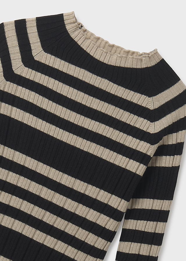 Maglietta lupetto tricot ragazza Mayoral