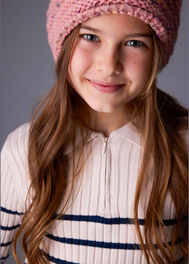 Polo tricot ragazza Mayoral