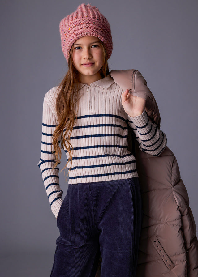 Polo tricot ragazza Mayoral