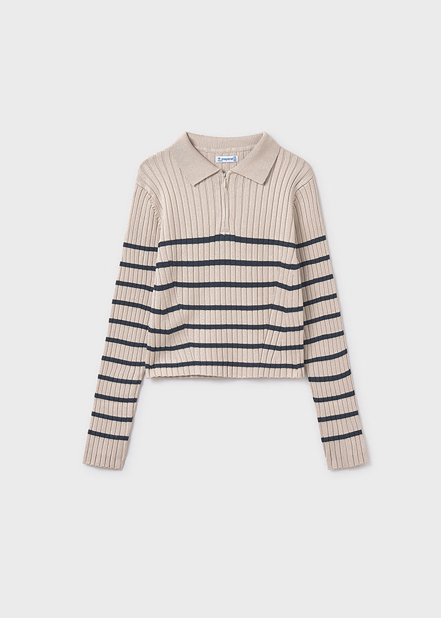Polo tricot ragazza Mayoral