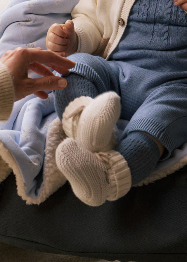 Scarpine tricot neonato Mayoral