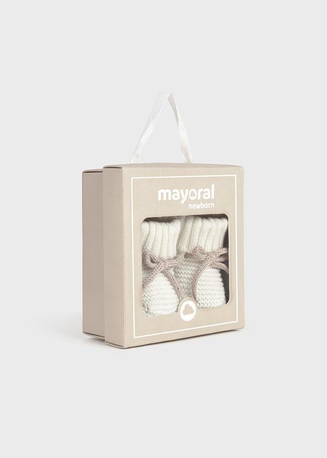 Scarpine tricot neonato Mayoral