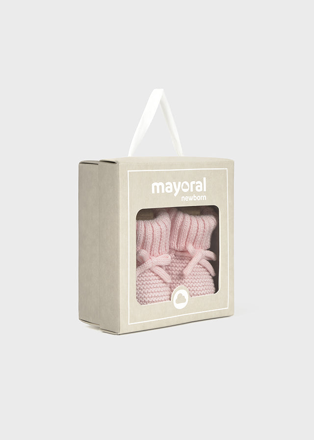 Scarpine tricot neonato Mayoral