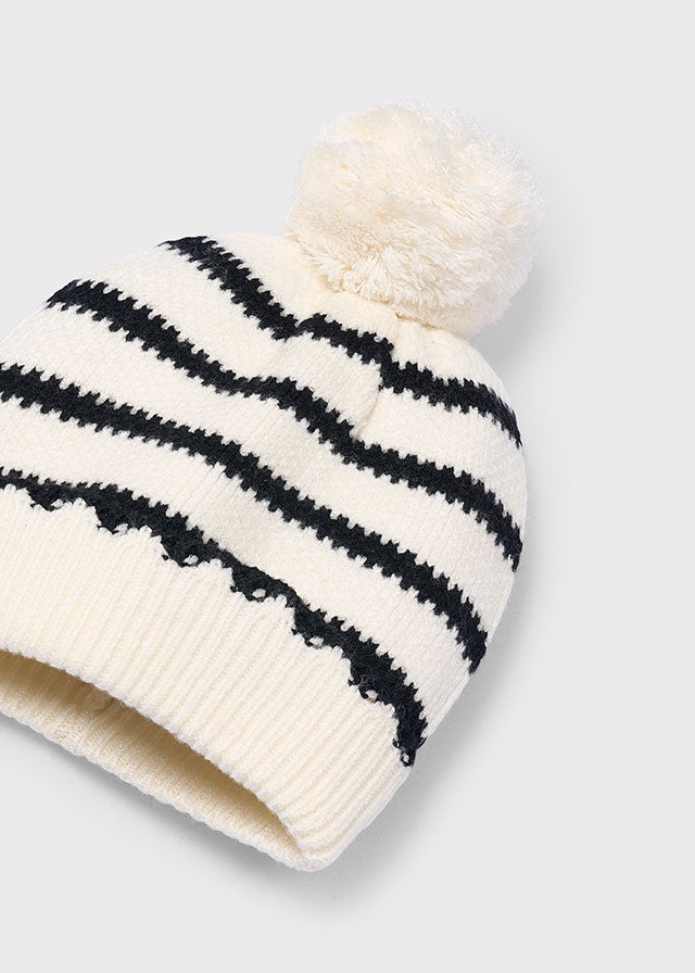 Set cappello e sciarpa righe bambina Mayoral
