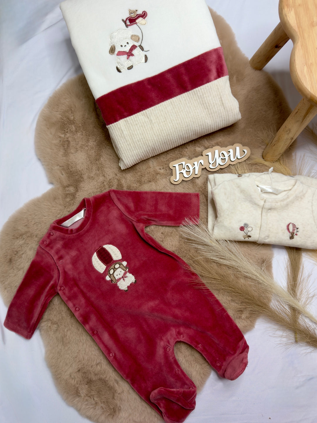 Tutina antipanico con ricamo neonato Mayoral
