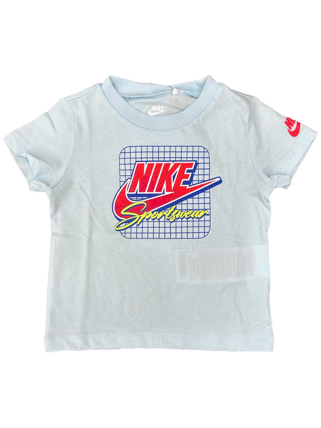 Completo maglietta a maniche corte con grafica e pantaloncino baby maschio