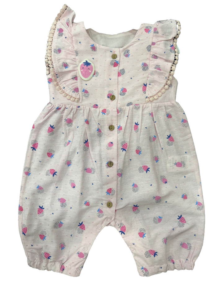 Pagliaccetto con stampe neonata