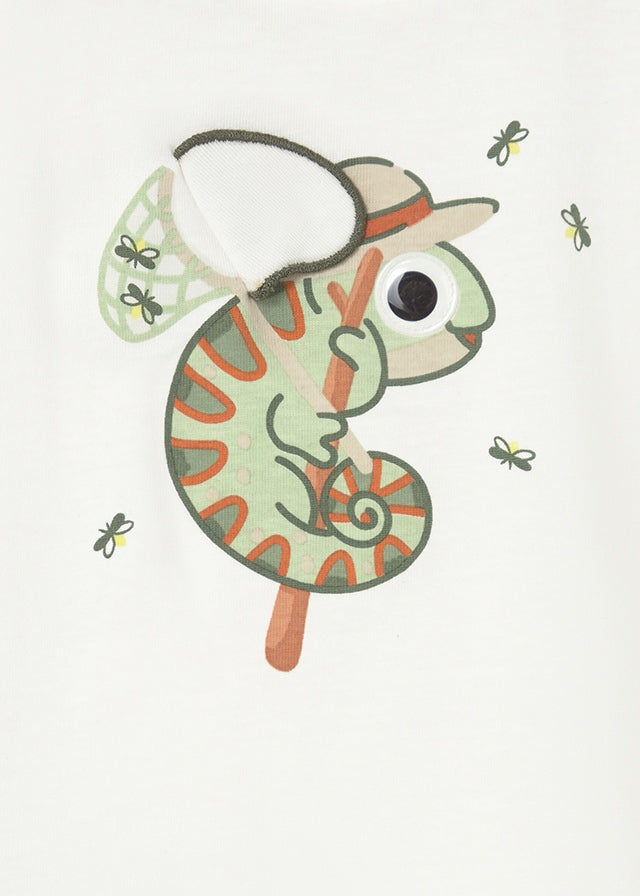 T-shirt con stampa baby boy Mayoral