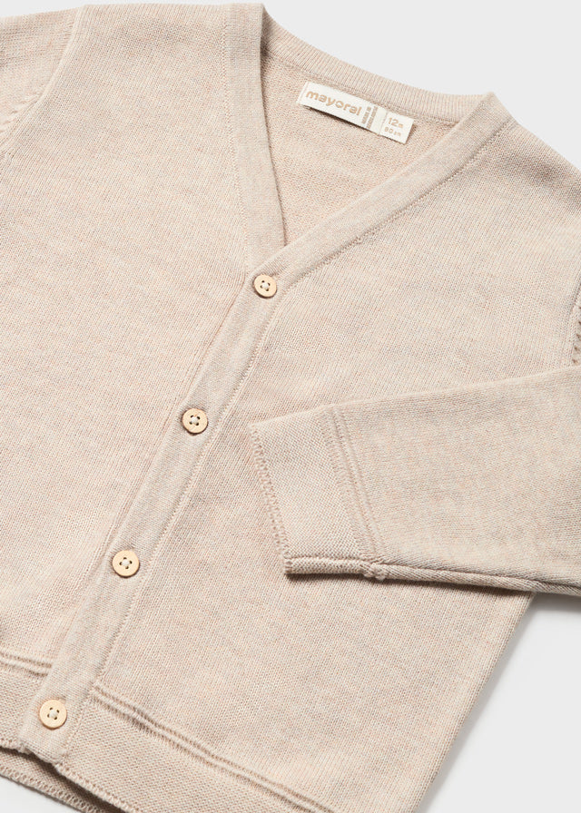 Cardigan di cotone baby maschio