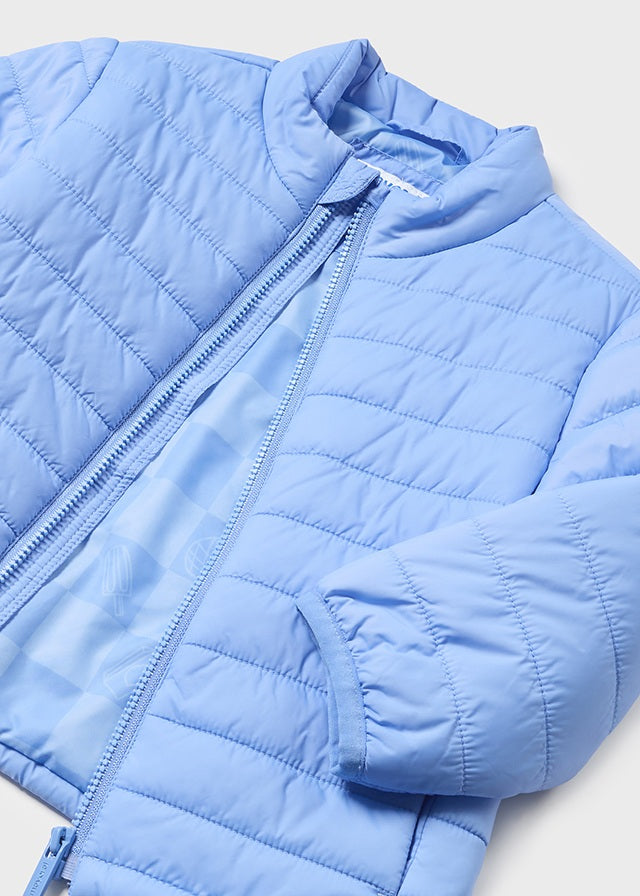 Baby boy's lightweight quilted jacket 