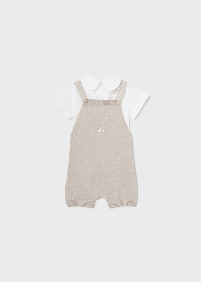 2-piece baby overalls set