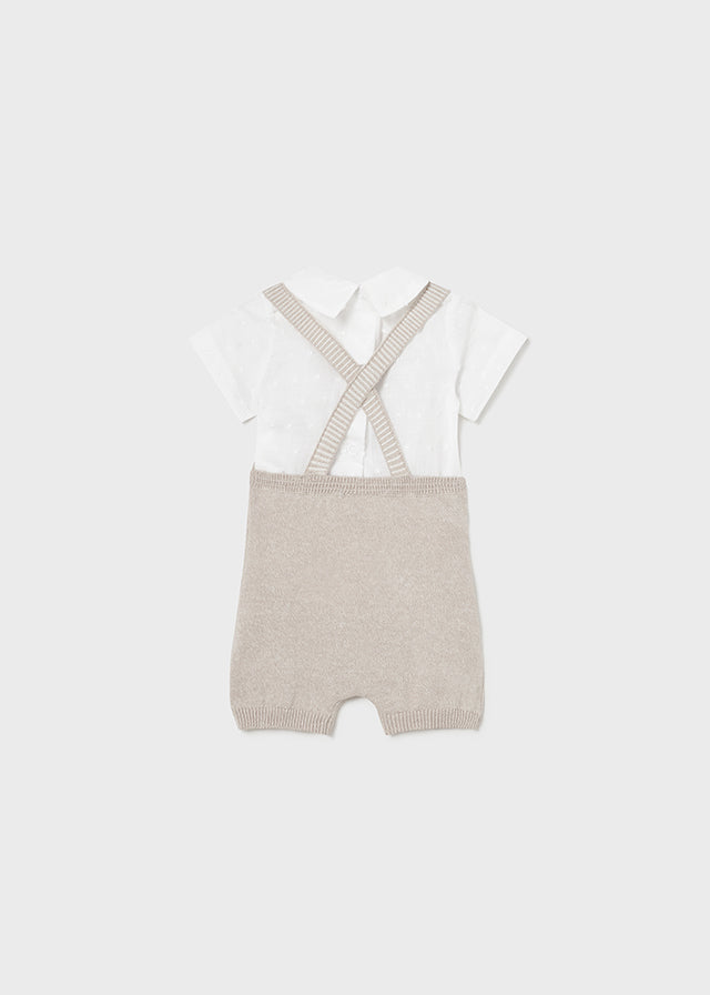 2-piece baby overalls set