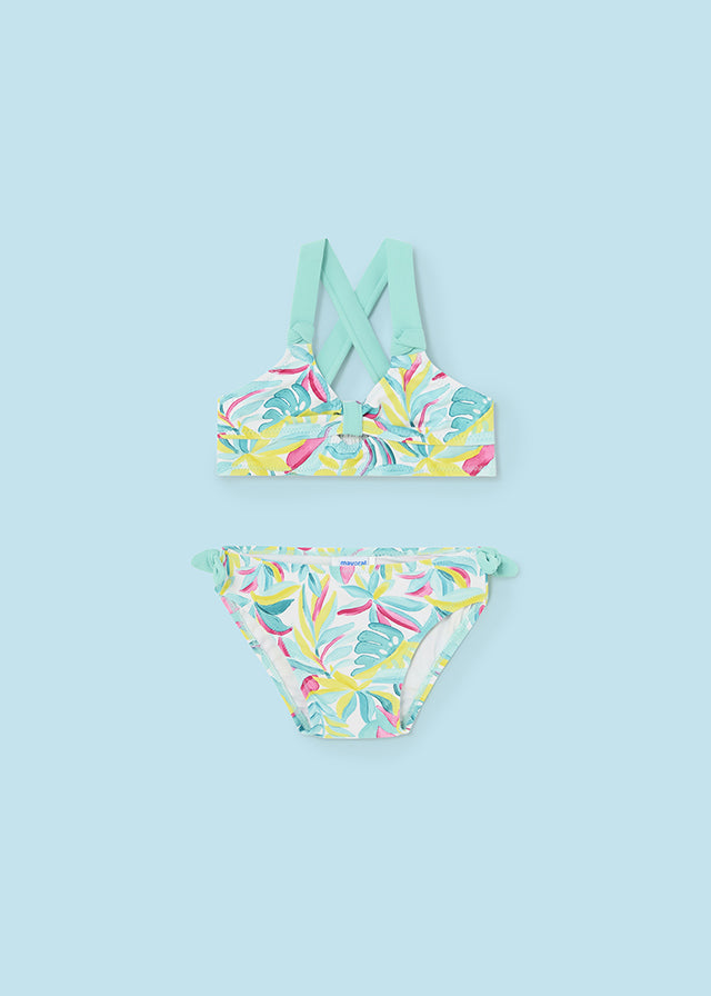 Bikini stampato baby femmina