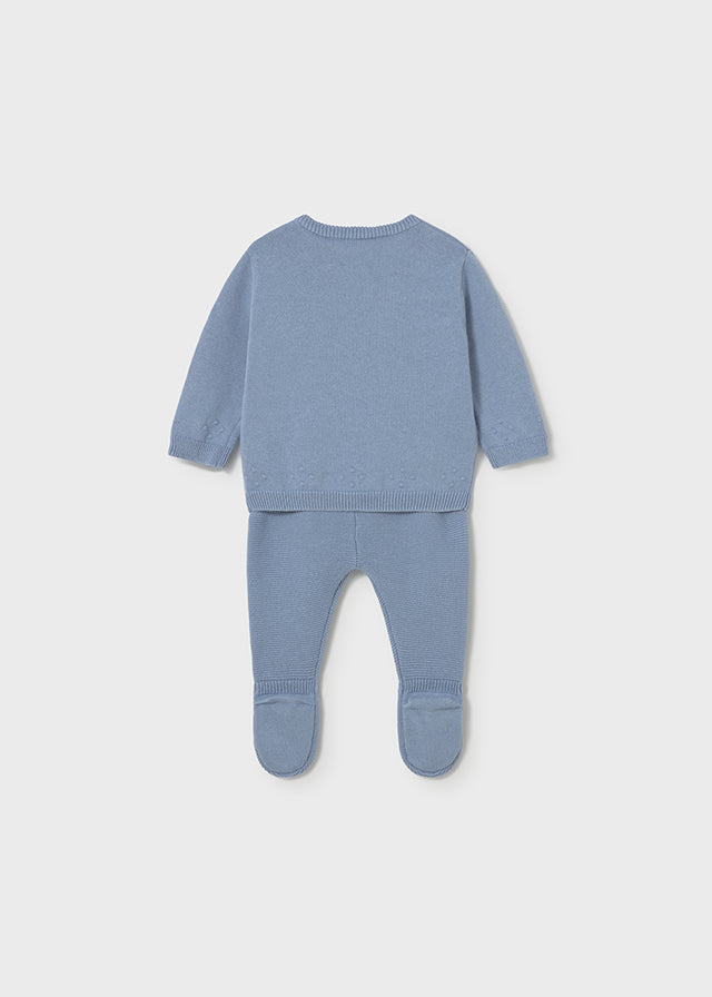 Completo tricot con ghettina neonato Mayoral