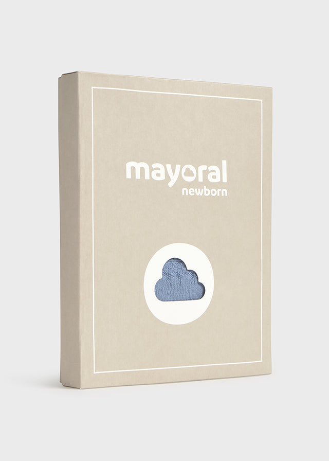 Completo tricot con ghettina neonato Mayoral