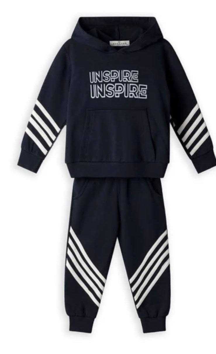 Tuta 2 pezzi con cappuccio Hashtag bambino