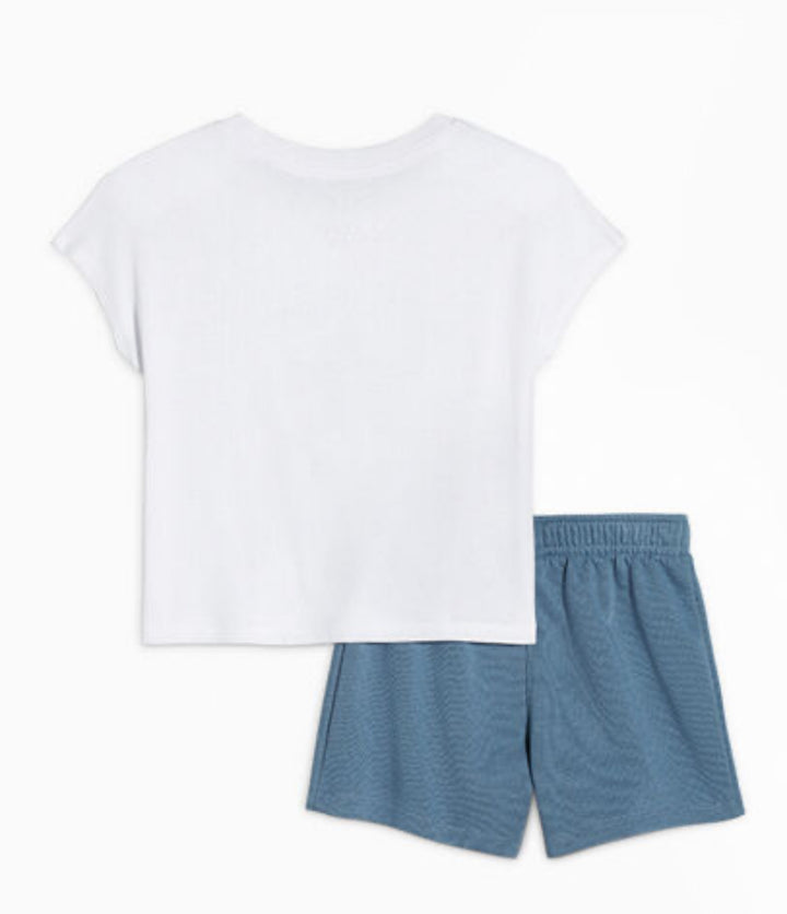 Set maglietta con grafica e pantaloncino baby femmina