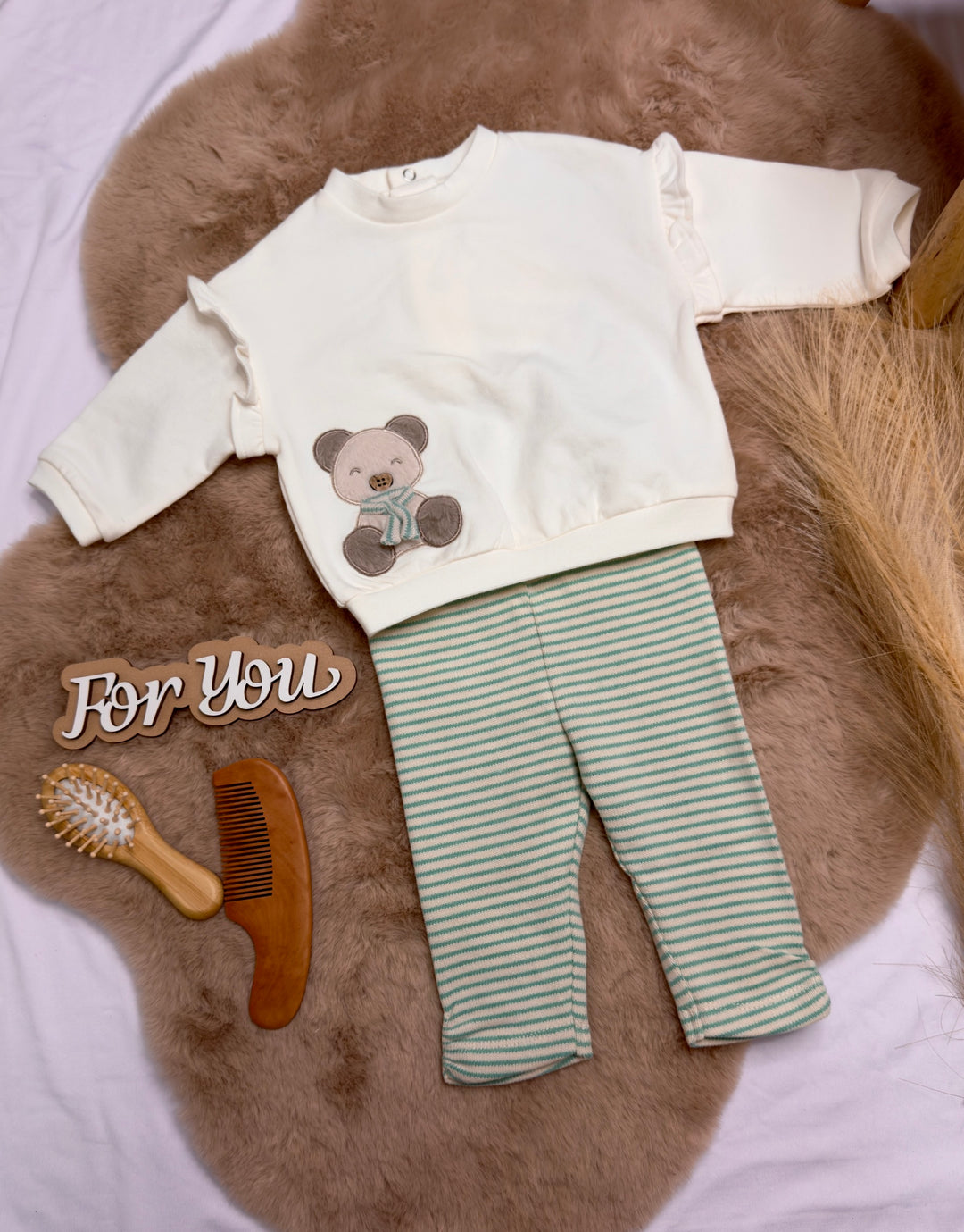 Completo con leggings neonata Mayoral