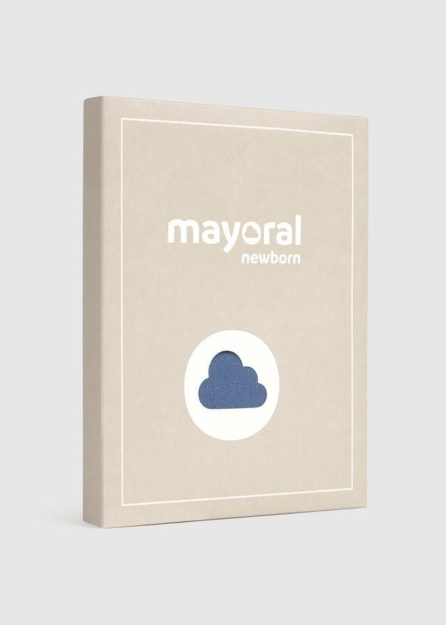 Completo 3 pezzi in tricot neonato Mayoral